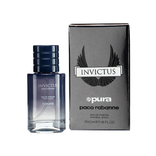 invictus-2.jpg عطر مردانه پورا رایحه Invictus Paco Rabanne حجم 35 میل - Image 1