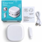 جارو شارژی دسکتاپ | مینی جارو رومیزی Desktop Vacuum Cleaner با سری باریک