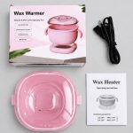 دستگاه ذوب وکس سیلیکونی تاشو Wax Warmer اورجینال | موم گرم کن 400 میلی‌لیتری 100 وات